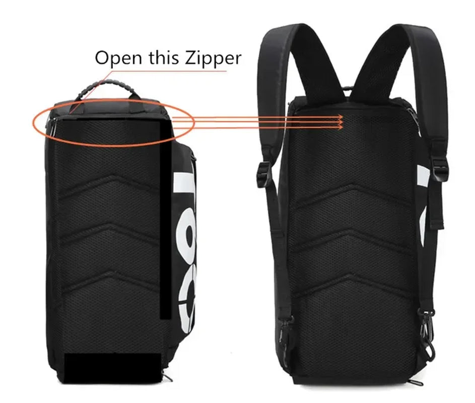 Versatile Waterproof Gym Bag for Fitness Enthusiasts - Lightweight, Stylish, and Perfect for Outdoor Adventures