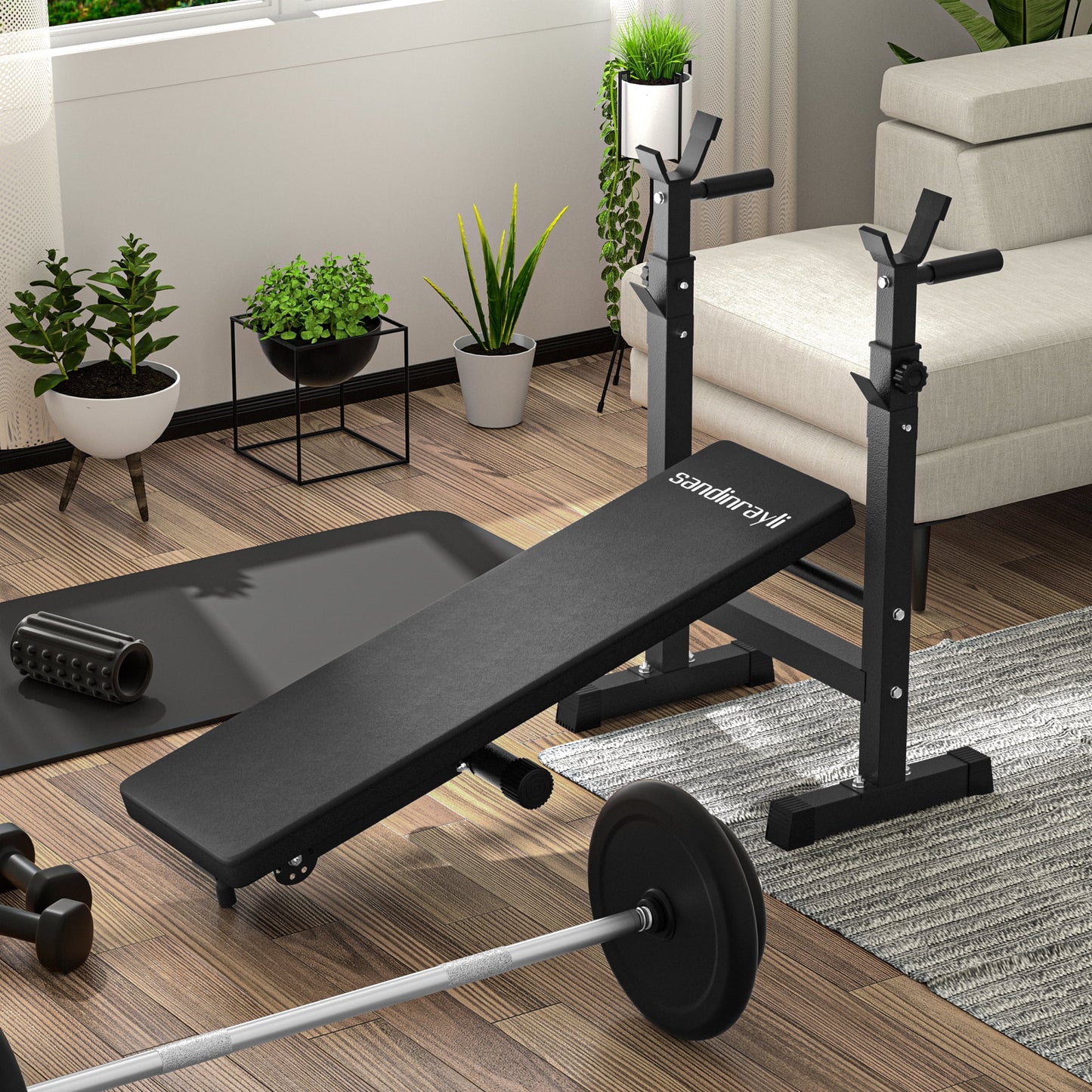 Transform Your Home Workouts with the Ultimate Foldable Adjustable Weight Bench - Compact and Versatile for Muscle Building