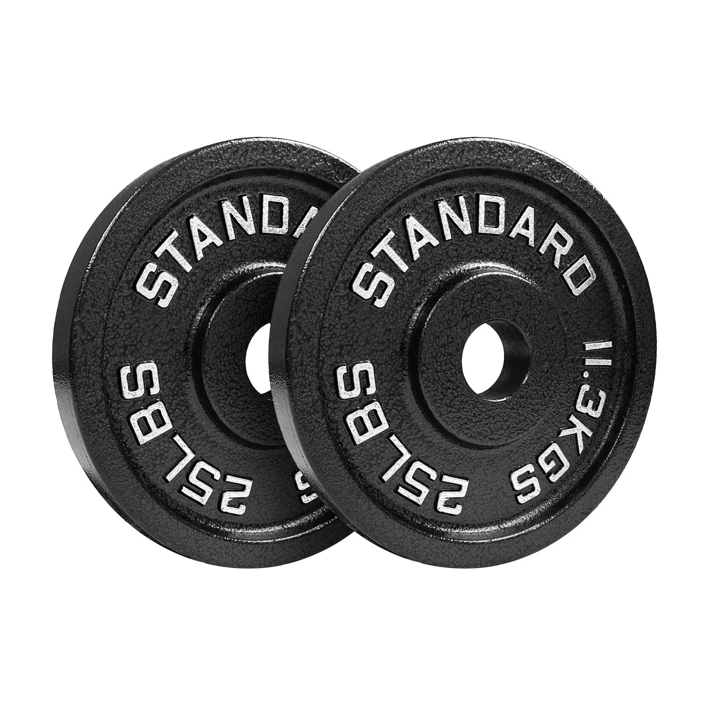 Elevate Your Strength Training with the Premium 175Lb Steel Olympic Plates Set - Perfect for Powerlifting and Weight Lifting Enthusiasts!