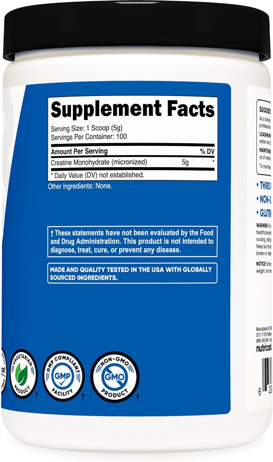 Unleash Your Strength with Our Premium Creatine Monohydrate Micronized Powder - 500G for Ultimate Muscle Growth and Endurance!