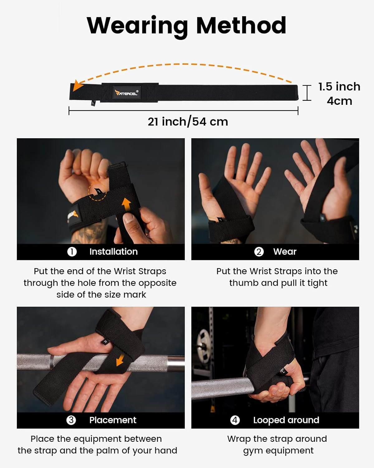 Elevate Your Lifting Game with Pro Gym Reaper Lifting Straps - Durable, Anti-Slip, and Perfect for Deadlifts & Pull-Ups