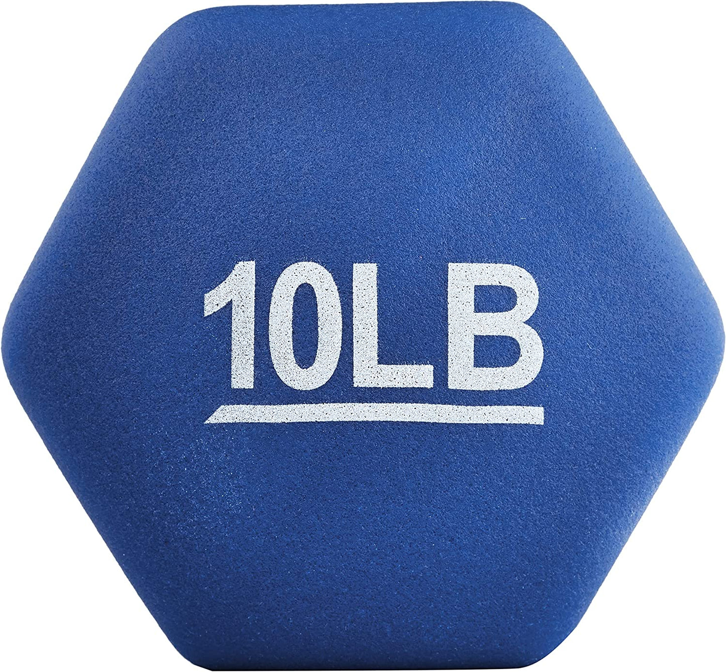 Elevate Your Workout with Our Durable 10 lb Neoprene Dumbbell Set - Perfect for Strength Training and Muscle Toning