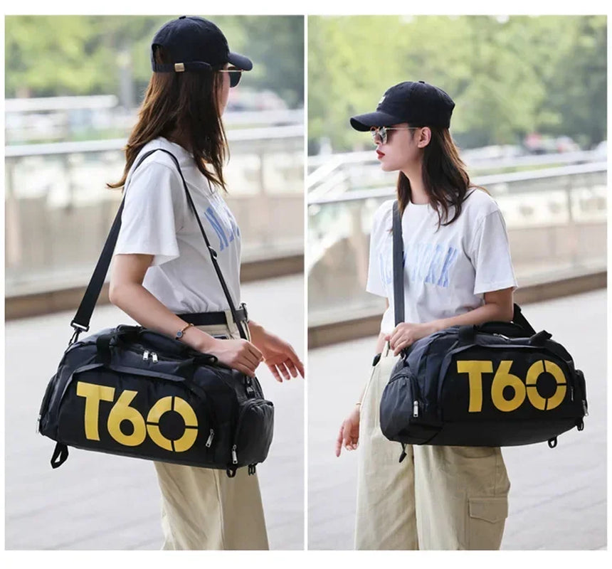 Versatile Waterproof Gym Bag for Fitness Enthusiasts - Lightweight, Stylish, and Perfect for Outdoor Adventures