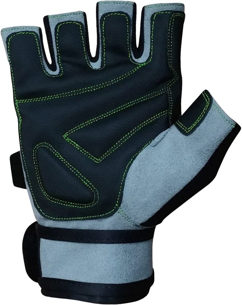 Elevate Your Workout with Meister's Gel-Padded Wrist Wrap Weight Lifting Gloves