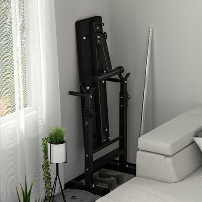 Transform Your Home Workouts with the Ultimate Foldable Adjustable Weight Bench - Compact and Versatile for Muscle Building
