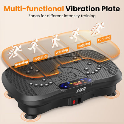 Transform Your Body with the AXV Vibration Plate Fitness Machine - Ultimate Full-Body Shaker for Weight Loss and Muscle Tone
