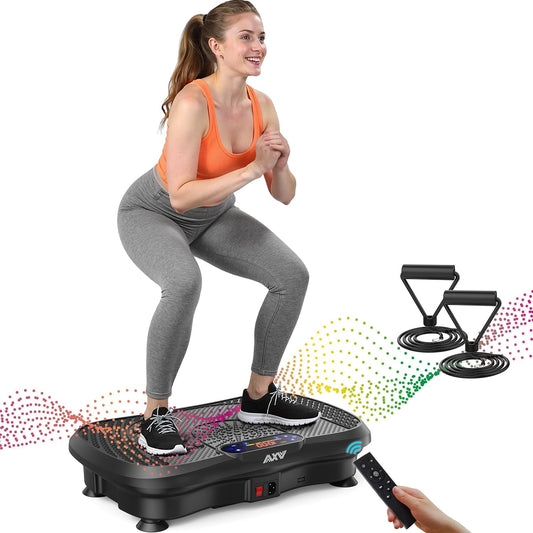 Transform Your Body with the AXV Vibration Plate Fitness Machine - Ultimate Full-Body Shaker for Weight Loss and Muscle Tone