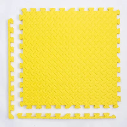 Transform Your Home Gym with 4~20Pcs Puzzle Fitness Mat - Non-Slip EVA Interlocking Foam Tiles for Kids and Adults!