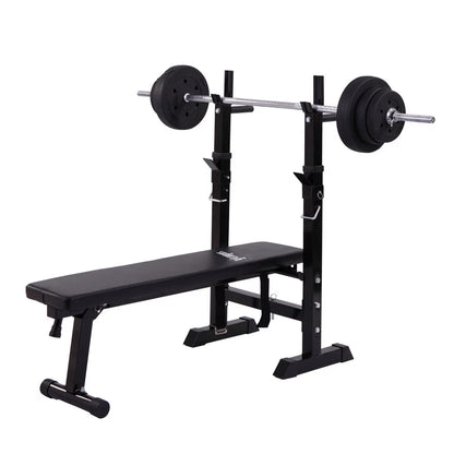 Transform Your Home Workouts with the Ultimate Foldable Adjustable Weight Bench - Compact and Versatile for Muscle Building
