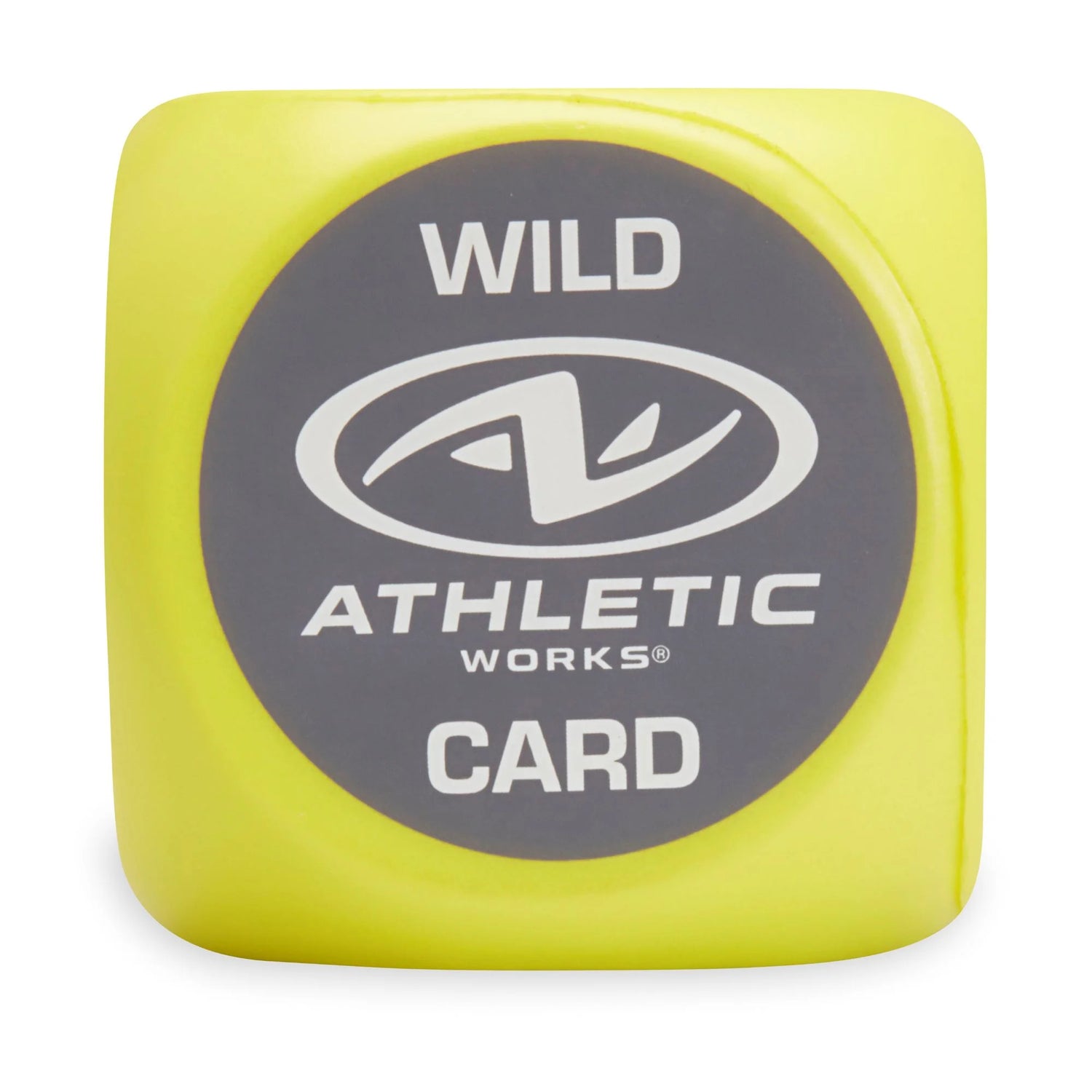 Revitalize Your Workout with Athletic Works 6-Sided Foam Exercise Dice - 2 Count in Vibrant Yellow for Adults 18+