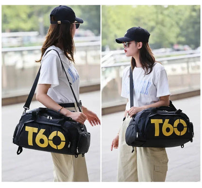 Versatile Waterproof Gym Bag for Fitness Enthusiasts - Lightweight, Stylish, and Perfect for Outdoor Adventures